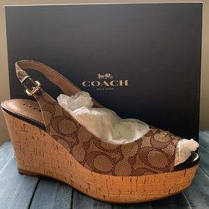 Coach wedges
